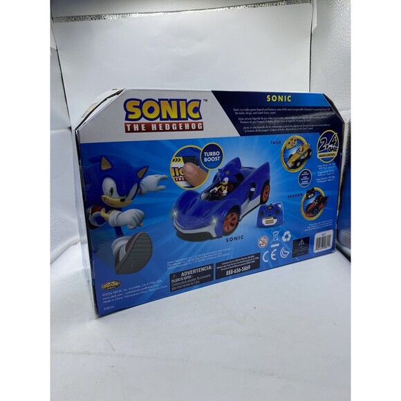 NKOK Sonic the Hedgehog 2.4 GHZ Turbo Boost RC Vehicle (open Box) - Picture 2 of 3